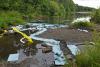 Environment Agency issues update after oil leak contaminates Derbyshire pond