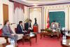 Pakistani Ambassador pays farewell call on President Paudel