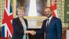 Sayyid Badr holds talks with British counterpart
