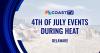 Incoming heat wave prompts changes to some Fourth of July events in coastal Delaware