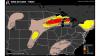 Wisconsin and Minnesota Hatched Wind Zone Warns of 80 MPH Destructive Gusts Wednesday as Fast Moving Storm Line Races Toward Green Bay, Minneapolis and Sioux Falls