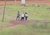 Video shows three thugs targeting a LADY and robbing her in broad daylight as insecurity escalates in Nairobi and its environs