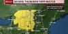 Severe Thunderstorm Watch issued for western Vermont and New York’s North Country Wednesday evening