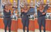 This curvy Slay Queen advertising laptops while wearing a figure-hugging body suit has caused commotion on social media - Men can’t keep calm (VIDEO)