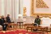 Commander-in-Chief of Defence Services Gen. Ye Win Oo meets Thai military delegation led by Lt. Gen. Warathep Boonya