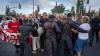 Israel Police clash with protesters commemorating 1,000 days since Oct. 7 outside Knesset