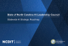 Governor Stein Announces AI Strategic Roadmap to Protect and Better Serve North Carolinians, Prepare Workers, and Strengthen Economy