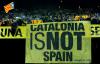 Is there World Cup support for Spain from Catalan fans of Barcelona?