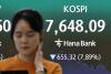 Seoul shares plunge nearly 8 pct on tech sell-off amid renewed AI concerns
