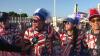 Fans celebrate Team USA's World Cup win over Bosnia and Herzegovina