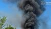 Russian strike damages logistics company terminal in Zaporizhzhia