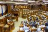 OPPOSITION REPRESENTATIVES INSISTED THAT PARLIAMENT HEAR FINANCE MINISTER ANDRIAN GAVRILITA