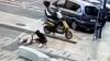 Sickening moment British tourist, 67, is mugged and left for dead in Benidorm in broad daylight attack – as two arrested