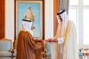 UAE envoy presents credentials to Qatar's Emir in Doha