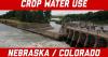 Crop water use for June 23-30 in Nebraska and Colorado