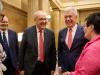 President Uchtdorf Welcomes the President of Switzerland to Church Headquarters