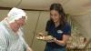 New Hampshire historical reenactor shows how she prepares colonial-era food