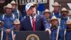 Trump, 80, raises more concerns as he fumbles through disastrous presidential library visit