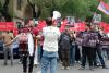 "Freedom for Armenian political prisoners": Protest held outside  government building during Ursula von der Leyen`s visit to Yerevan