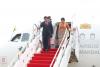 President U Min Aung Hlaing arrives in Laos for state-level goodwill visit