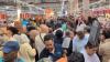Violent erupts in France as shoppers brawl over air con units ahead of heatwave as crowds force supermarket doors open