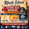Rhode Island Weather for July 3, 2026
