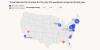 MAPPED: Americans are flocking to historic cities like DC and Boston for the country's 250th anniversary