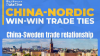 China's trade and economic cooperation with Nordic nations
