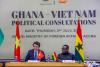 Ghana, Viet Nam inaugurate political consultations to deepen bilateral cooperation