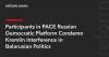 Participants in PACE Russian Democratic Platform Condemn Kremlin Interference in Belarusian Politics