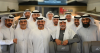 Nahyan bin Mubarak boards Etihad Rail’s passenger train from Abu Dhabi to Fujairah