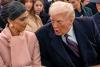Trump reads a children's book on Usha Vance's podcast, then riffs on past presidents and himself