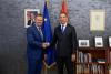 Đurić Confers with Peter Sørensen in Brussels