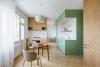 A Green Core Unlocks Critical Space in a Family’s 570-Square-Foot Prague Apartment