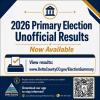 View unofficial results from the 2026 Primary Election.