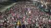 Huge crowd rally in Sanaa to thank Iran for breaking Yemen airport siege