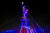 Statue of Liberty dazzles with lasers, music for US anniversary
