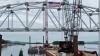 Construction crews reach milestone at Mississippi River Bridge in Lansing