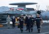 France keeps Hormuz security role despite carrier return: Macron