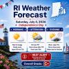 🇺🇸 Rhode Island Weather for July 4, 2026 🇺🇸