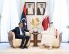 Prime minister meets head of national unity government of Libya