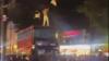Egypt fans spark chaos in London as they clash with cops, climb on buses & chant ‘Free Palestine’ after World Cup win