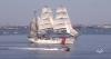 U.S. Coast Guard cutter Eagle lands in New York Harbor