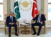 Turkish President Erdogan welcomes Pakistani PM Sharif in Istanbul