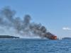 Maine lobsterman rescued by kayaker after leaping from burning fishing boat