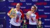 2 Florida competitors in today's hot dog eating contest…