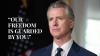 Governor Gavin Newsom marks Fourth of July with a call for a renewed fight to defend democracy