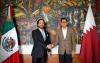 Mexican Secretary of Foreign Affairs meets Qatari Ambassador