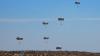 IDF Paratroopers Brigade conducts heavy equipment drill with transport aircraft into combat zone