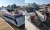 Refueling fishing boat EXPLODES in front of Maryland seafood shack on July 4, forcing multiple choppers to airlift severely injured victims